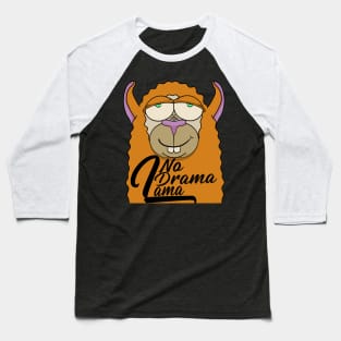 No Drama Llama Llama Shirt Alpaca Llama Animal Baseball T-Shirt